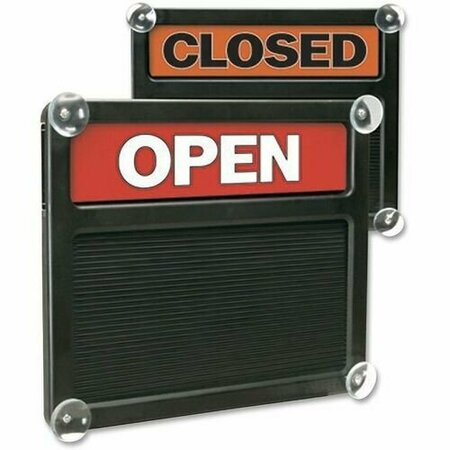HEADLINE SIGNS Sign, inOpen/Closedin, Letter Board, 15inx13in, Black/Red/White HDS3727